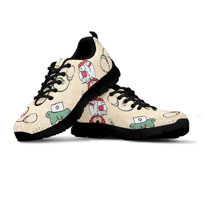 Bear Cream Nurse Sneakers