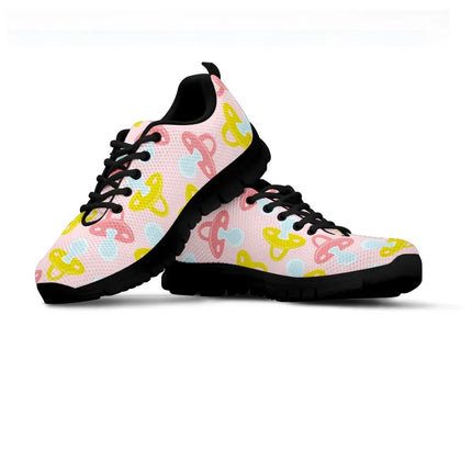 Light Pink Sneakers 13 With Pacifier Symbol