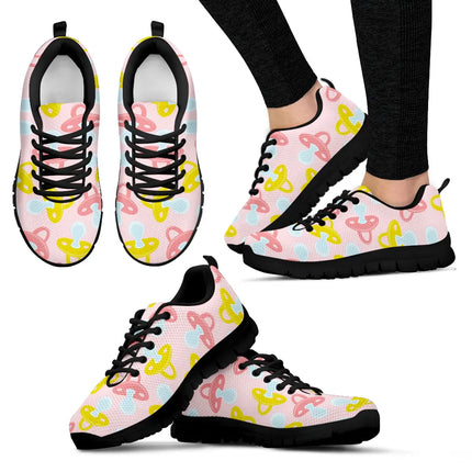 Light Pink Sneakers 13 With Pacifier Symbol