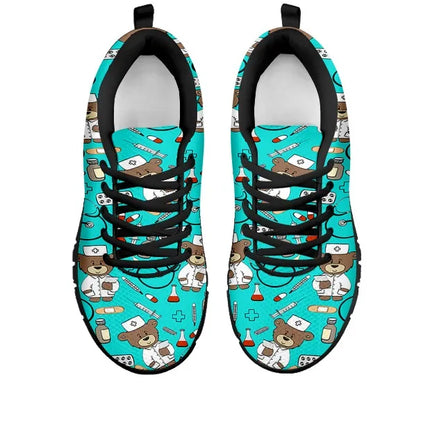 Light Blue Nurse Bear Sneaker