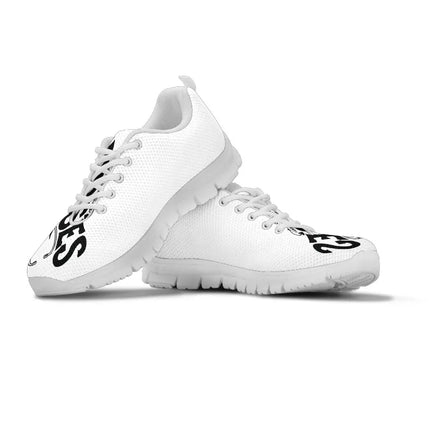 Women's White Nurse Sneakers With Nurse Logo