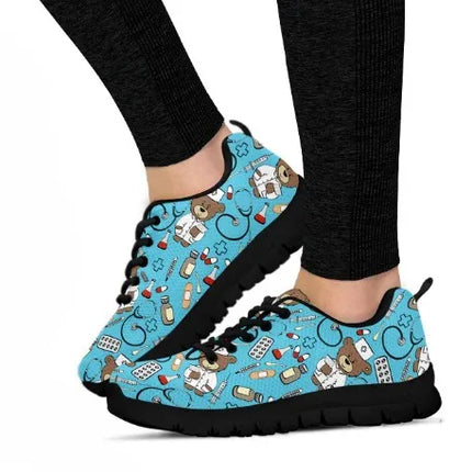 Bear Nurse Sneakers Light Blue